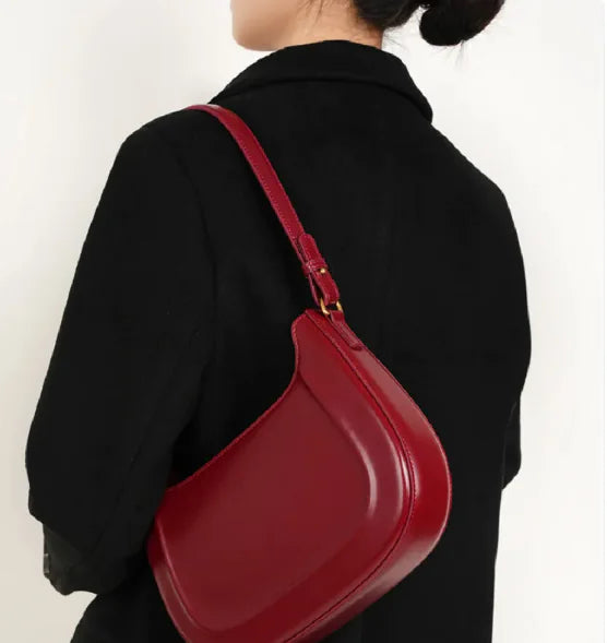 Fashion Retro Saddle Shoulder Bag For Women