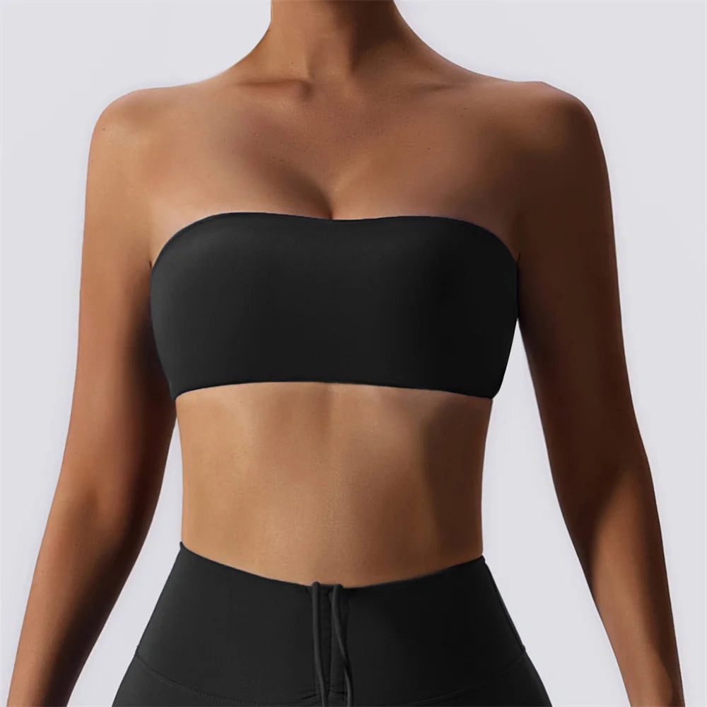 Aura Strapless Yoga Set