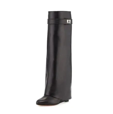 Knee-length Fashion Boots