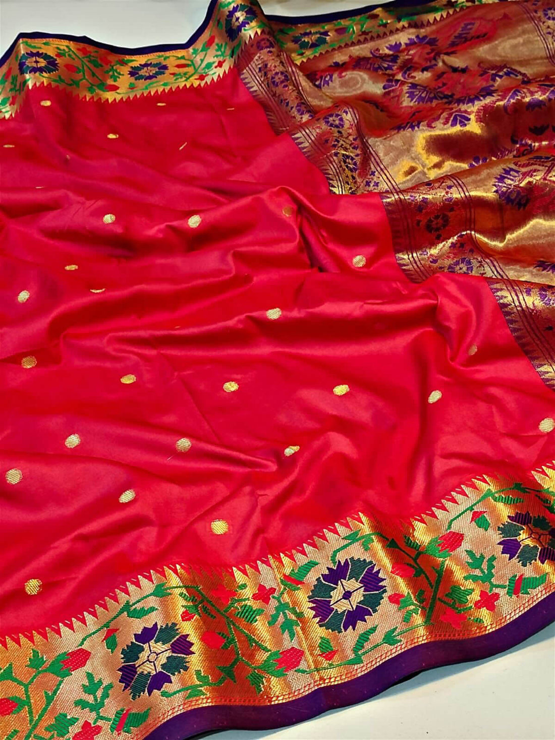 Moiety Dark Pink Soft Banarasi Silk Saree With Devastating Blouse Piece