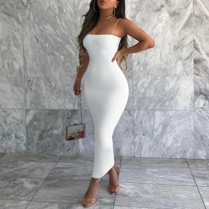 Streetwear Sleeveless Sexy Dress