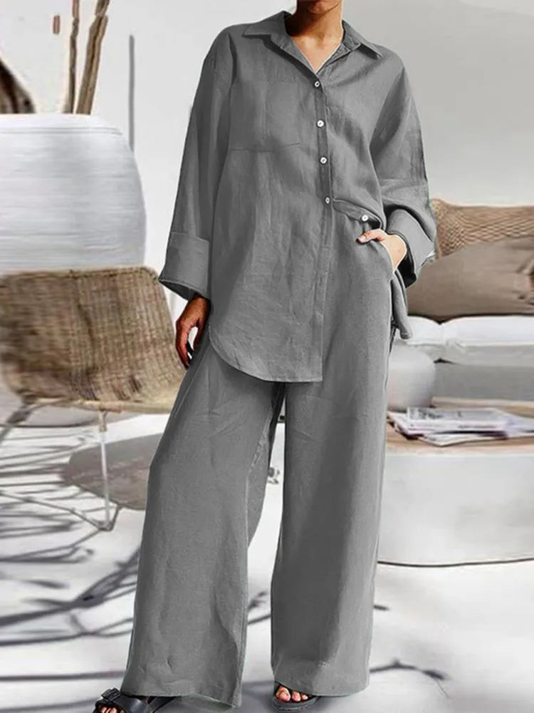 Harmony Cotton-Linen Fall Ensemble