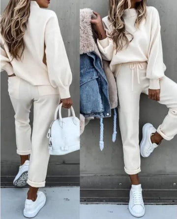 Chic Cotton Hoodie Lounge Set